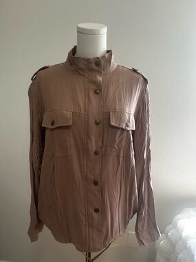 Hayden Light Mocha Shirt/Jacket